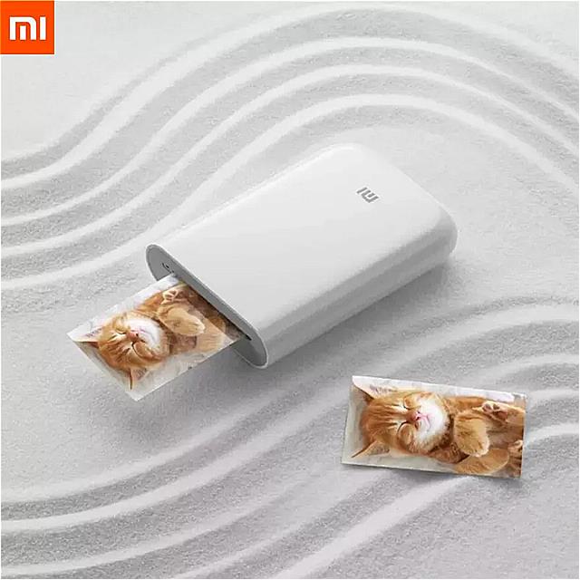 Xiaomi Mijia AR プリンター 300dpi ポータブル 写真 ミニポケット Diy 共有 500mAh 画像 принтер ポケットプリンター Mijia で動作