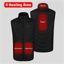 8加熱された ベストゾーン 電気 温水 ジャケット メンズ ? レディース スポーツ ウェア 温水 コートグラフェン 熱コート usb 加熱 ジャケット キャン...