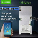 13 3s リチウムイオン リチウム電池 保護ボード電話 Bluetooth アプリ UART 485 デュアル通信 PC モニター 48 V スマート BMS 30A 40A 60A(2)