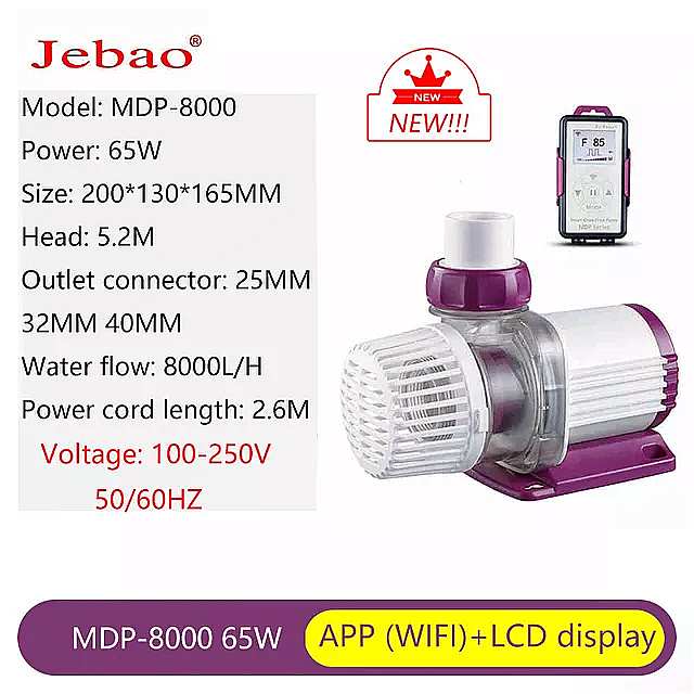 Jebao MDP ADP V[Y LCD fBXvC Wifi Rg[ MDP-8000   _f|v 5
