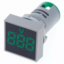 デジタル 電流 計22mm 0-100a正方形led 信号 灯