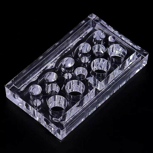 アクリル タトゥー インクカップ 半永久的な 収納 顔料 カップホルダー アクセサリー 1個 アクリル タトゥー インクカップ 半永久的な 収納 顔料 カップホルダー アクセサリー 1個