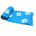 ペット マット ソフト暖かい足跡デザイン ペット 子 犬 犬 の ベッド 猫 マット 毛布 ベッド ソファ ペット クッション カバー 製品子 犬