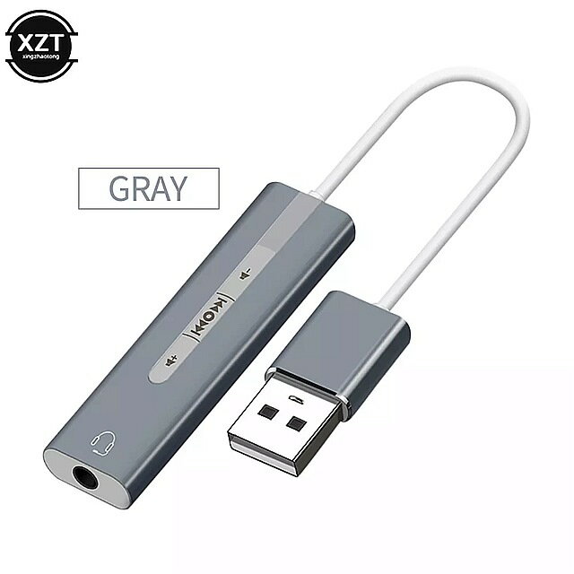 2 in 1 サウンド カード 7.1チャンネル usb 2.0 ミニ ジャック 3.5mm サウンド アダプタ ラップトップ ヘッド セット マイク 用外部3d