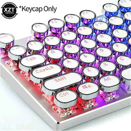 Cherry MXメカニカルキー ボード 用の丸いキー キャップ 104 pbt バック ライト 付き 丸型 ユニバーサル デザイン ピース / セット