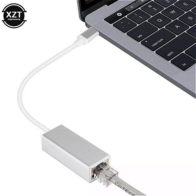 イーサ ネット アダプタ アルミ ニウム合金 usb USB-Cからrj45lan macbook pro samsung galaxy s9/s8 ネット ワークカード タイプ c用