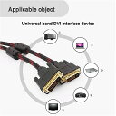 Dvi d DVI-D 1080s fAN hd1080p tv dviւ̍ P[u A_v^[ ( j^[ p) 1.5m IX S[hbL