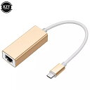 外部有線イーサネット アダプタ ネットワーク カード usb 2.0 タイプ cからrj45lanmacbookwindows 7/10100mbps(2)