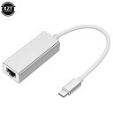 外部有線イーサネット アダプタ ネットワーク カード usb 2.0 タイプ cからrj45lanmacbookwindows 7/10100mbps