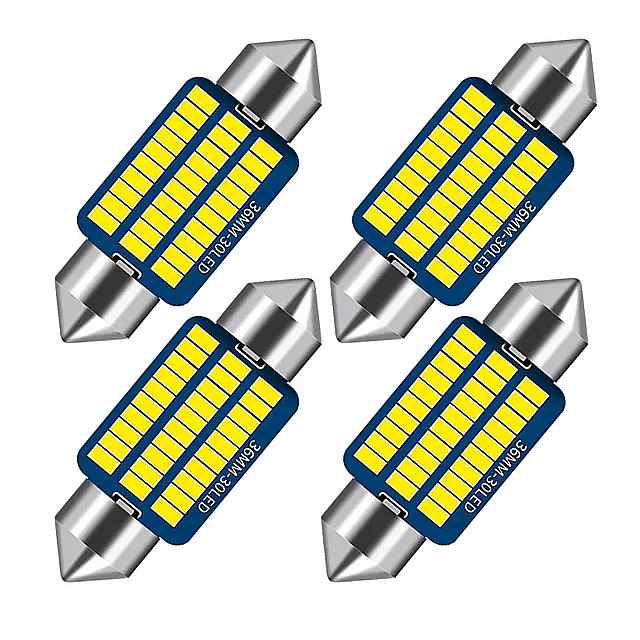 4個can 電球 フェストゥーン 28ミリメートル31ミリメートル36ミリメートル39ミリメートル41ミリメートルC5W C10W led ライト ランプ マツダ 6 gg gh CX 5 rx8 cx 7 CX5 323 3 5