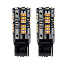 2個 led ターン 信号 光 ブラブ ランプ WY21W T20 7440A 用 Canbus レクサス ES300 ES330 ES350 ES300H G...