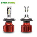 Yhkoms led 車 電球 led ライト h7 h4 h1 h3 9005 hb3 9006 hb4 h8 h9 h11 50w 8000lm csp 白色光6000k