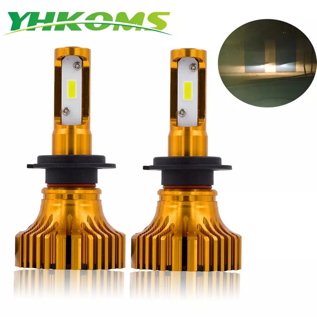 Yhkoms- led J[ wbh Cg d h7 h4 h11 h1 h3 9005 9006 880 h27 50w 9000lm 881 k 12v 24v