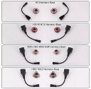 Kafoleeハイパワー DIY H1 H7 LED canbus LED 車 の ヘッドライト 電球 H8 H9 H11 HB3 9005 HB4 9006 ...