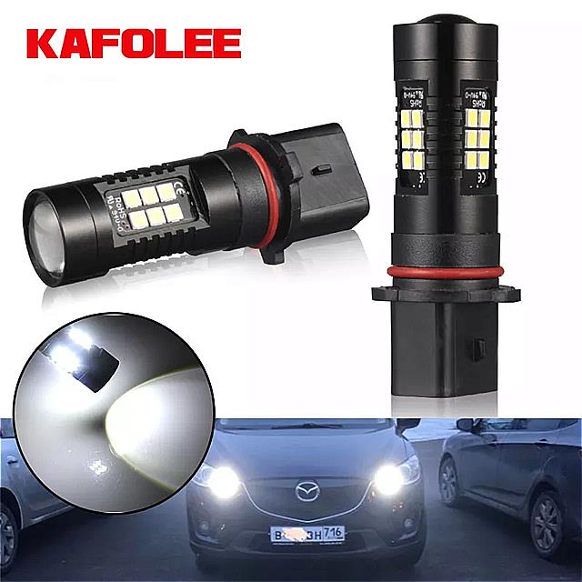 Kafolee 2xp13w 電球 samsungpsx26w sp13w sh24w 15w LED フォグ デイタイム ランニング ライト forskoda yeti 5l 508 for audi a4 b8 (ca219x2)