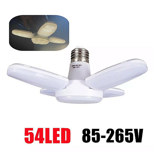 Phlanp e27- LED 電球 ファン タイマー ランプ 折りたたみ式 屋内 照明 用 常夜灯 AC85-265V 28W