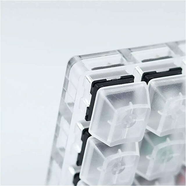 スイッチ テスター桜 Kailh gateron zealio スイッチ サンプラー メカニカル キーボード アクリル ベース 半 透明 キー キャップ テストツール