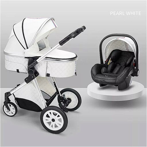 3 in 1 ベビーカー ハイランドスケープ ベビーカー ポータブルで座って横になることができます 3 in 1 ベビーカー ハイランドスケープ ベビーカー ポータブルで座って横になることができます