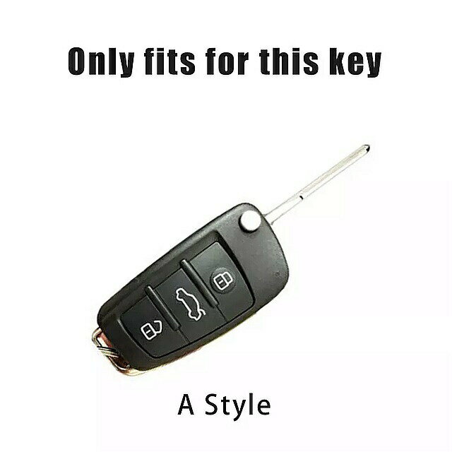 Abs 車 の キー ケース カバー アウディ A3 A4 A5 C5 C6 8L 8 1080p B6 B7 B8 C6 RS3 Q3 Q7 tt 8L 8v S3 自動 シェル アクセサリー キーホルダー