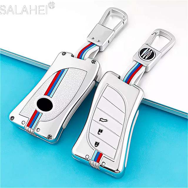 車 リモートキー ケース カバーシェル のための レクサス UX200 UX250h ES200 ES300h ES350 US200 US260h 2018 2019 アクセサリー キー ホルダー