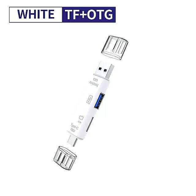 3-in-1 }CN USB Type-C  TFJ[h jo[T  OTG Android X}[gtHp USBfoCX gwbh