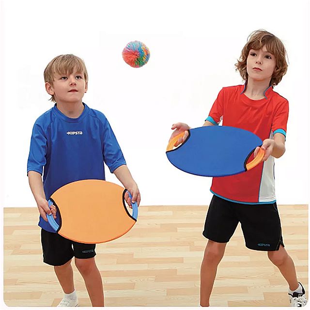 子供 のためのカラフルなラケットボールアウトドア ゲーム 幼稚園の スポーツ ボール おもちゃ 2