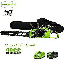 Greenworks 40v チェーンソー 16インチ 