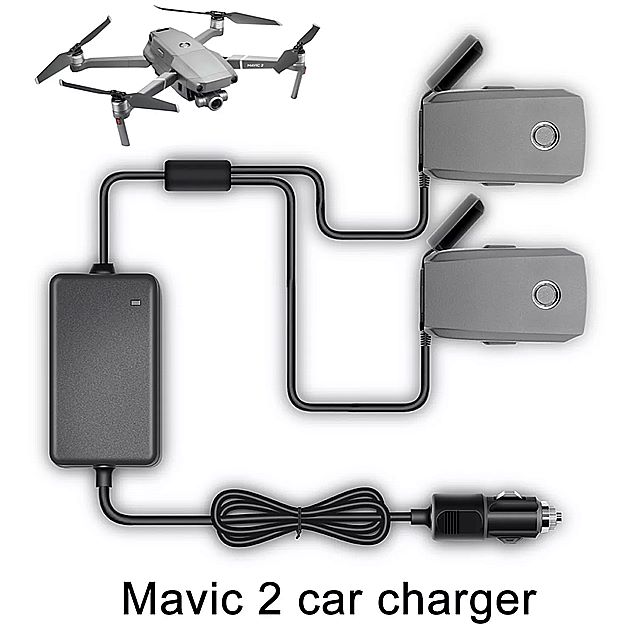 DJI mavic 2 車の充電器飛行 バッテリー 充電 ハブ 屋外充電器 mavic 2 プロズームインテリジェント車両 充電アダプタ