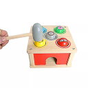 モンテッソーリ 木製 ノイズメーカーノックボール おもちゃ カラフル なタッピング おもちゃ 親子インタラクティブ ゲーム
