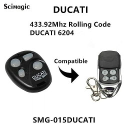 ドゥカティ-6204 mhz リモコン ガレージ コントロール ハンドヘルド 送信機 キー 433.92