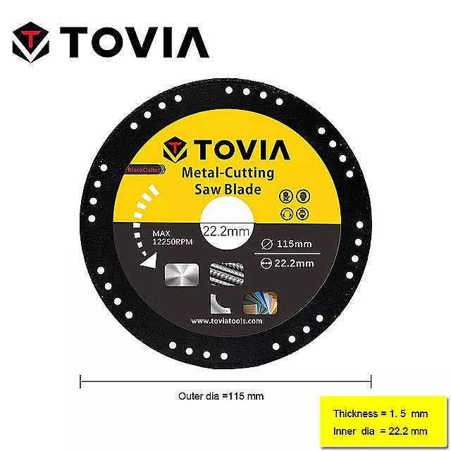 TOVIA 125mm Diamond Circular Saw Blade Cutting Steel Stainless Steel Aluminum Cutting Disc For Metal Saw Blade 115mm Saw