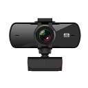 フル HDウェブカメラ 1080p 2K オートフォーカス USB コンピューター Mac ラップトップ デスクトップ YouTube Webカメラ用(2)