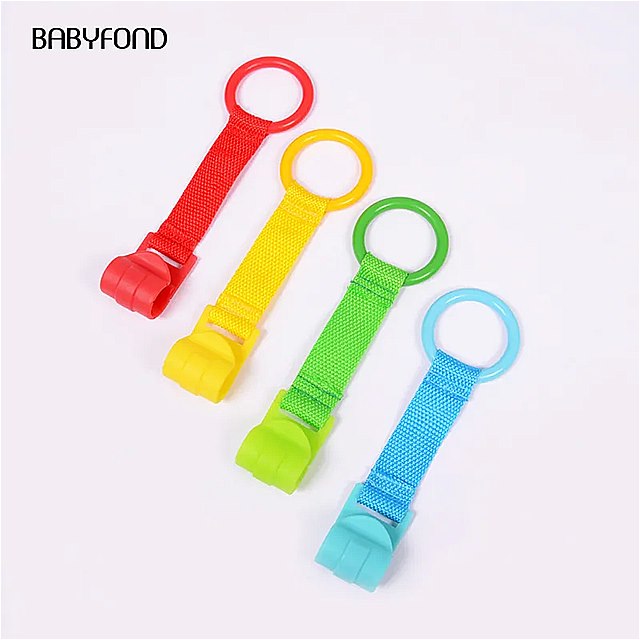 Babyfond 4ピース/ロットフェンスベビーサークルベビーベビーベッドフックため一般的な使用フック赤ちゃんのおもちゃベッドリングフックユニバーサルリングヘルプベビーシューズスタンド