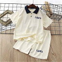 男の子 と 女の子 のための夏の服セット Tシャツ とショート パンツ ティーンエイジャーのための(4)
