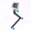 Gopro hero3 3 2 1 用 アルミニウム 合金アーム マウント キット 青い ネジ 付き go pro アクセサリー