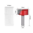 1pc 8ミリメートル シャンク クリーニングボトム ビット 彫刻 ルーター ビット 木工 ツール 超硬ソリッド ウッド フライス エンドミル 18 32ミリメ...