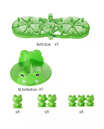 子供 のための 数学 ボード ゲーム 教育 カウント 就学前 のアクティビティ tiy おもちゃ 子供 の カエル eaw モンテッソーリ