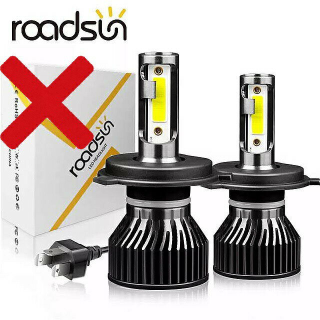 Roadsun~jH4 H7 LED  wbhCg d 12000LM 6000 18k H1 H3 H11 H13 9012 9005 HB3 9006 HB4 9007 jO  v