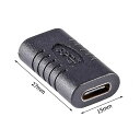 Usb 3.1 タイプcメスUSB-C拡張 コネクタ アダプタ コンバータ(2)