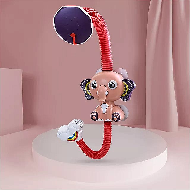 ベビー バス おもちゃ 吸引カップ水 ゲーム キリンカニモデル 蛇口 シャワー 水 スプレー の おもちゃ 浴室 の お風呂 シャワー 水の おもちゃ キット