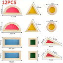 子供 のための木製レインボースタッキング ブロック 創造的なカラフルな学習と 教育 的な建設 軽量伝送 ビルディング おもちゃ