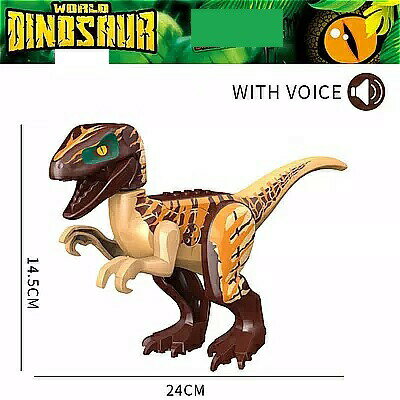 子供 のための 恐竜 の ビルディング ブロック 大きくて 組み立て られた 音声の おもちゃ 大型 三輪車 ティラノサウルス 動物 モデル 男の子のための おもちゃ