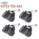 4個42753-tz3-a51 42753tzz3a51 for honda acura tlxilxrdx mdxtms タイヤ空気圧モニタリングシステム 3...
