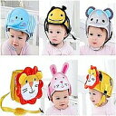 Imbaby ベビー 頭部 保護 帽子 枕 ベビー 幼児抗秋帽子頭部 保護 子供 の 安全ヘルメット 枕 wallker