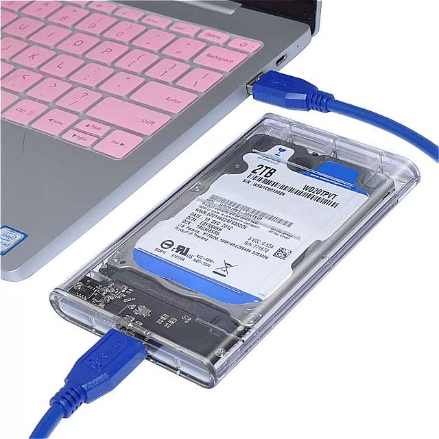 DeepFox hdd ケース 2.5 インチ SATA usb 3.0 SSD アダプタ ハード ディスク ドライブ ボックス サムスンシーゲイト SSD 1 テラバイト 2 テラバイト