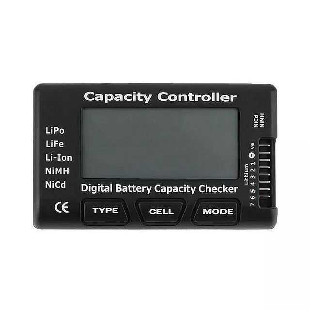 Llcdデジタル 電 池容量チェッ カー チェストメーター7/celler8 2-8s 4-8s テスター バッテリ