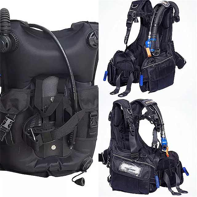 スキューバダイビング bcd 機器 リュックサック ジャケット スキューバ レギュレーター ダイビング 浮力 調整ベスト 浮力 コントローラー