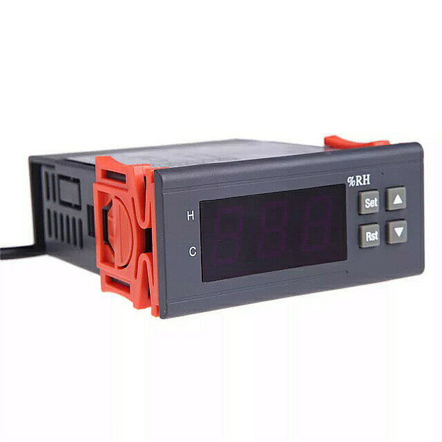 ミニ デジタル エア 湿度制御 コントローラ で測定範囲センサー termometro digitale thermometre estacion metereologica