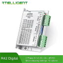 Rtelligent 2 相 Nema 17 デジタル 24-48V dc 電源 R42 ステッピングモーター ドライバー Nema17 22 /34/71N。センチメートル ステッピングモータ の ステップモータ