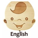 赤ちゃん のための木製の歯の 収納 ボックス 歯のへそを 収納 するための オーガナイザー スペイン語英語